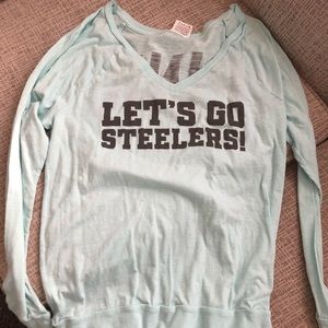 PINK steelers shirt